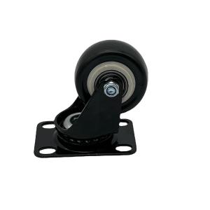 China 2 Inch PU Swivel Plate Caster Wheels For Furniture Load 60KG wholesale