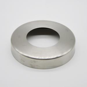 China Stainless steel 304 decorative cover RS0121 for post base satin or mirror finishing, 50.8mm, thickness 0.4mm wholesale