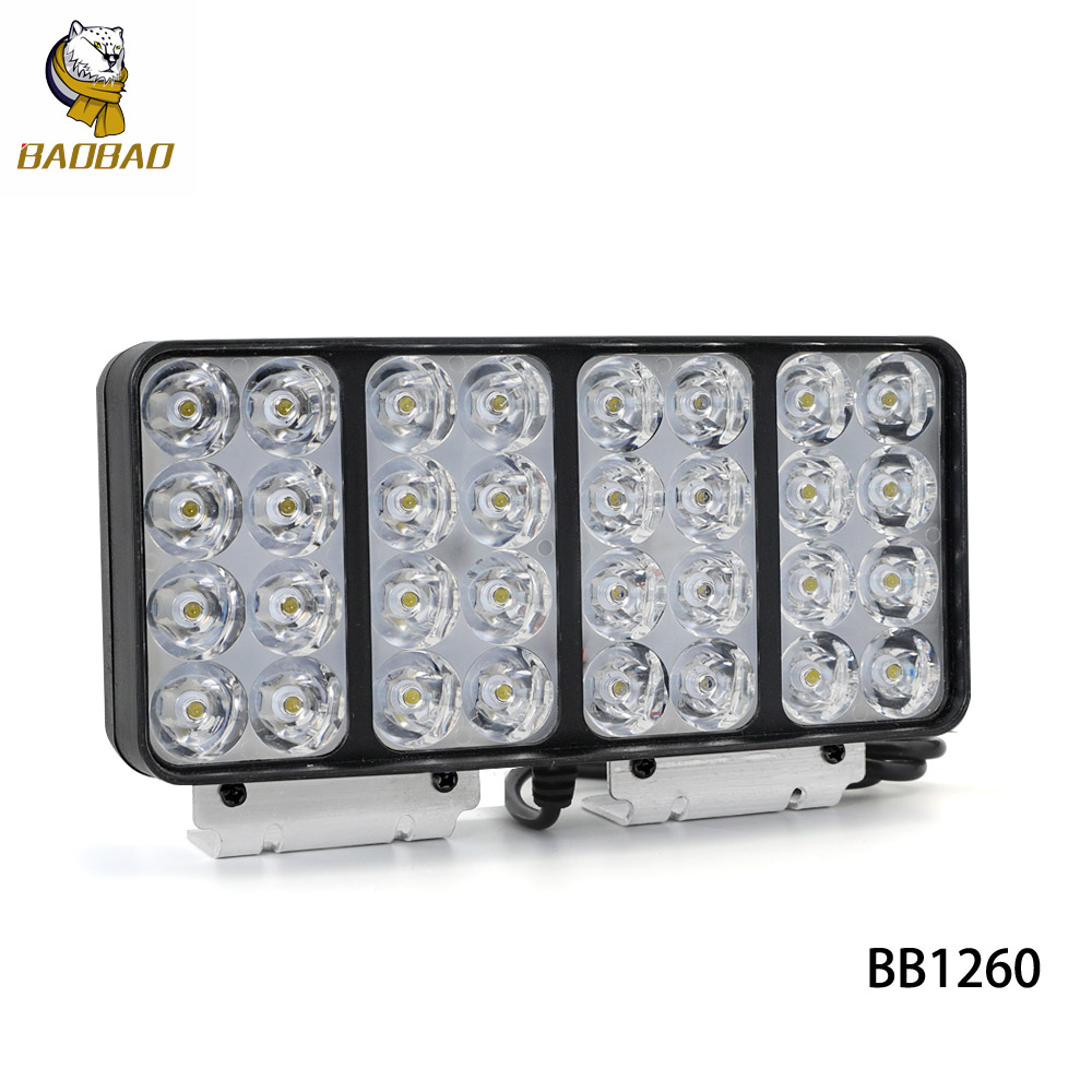 32 Beam Aluminum White 24V Car Offroad Accessories Universal Work Light