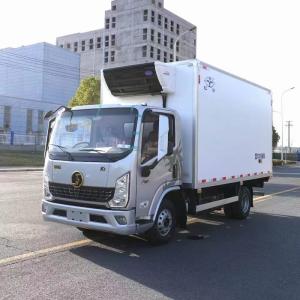 China Automatic Gearbox SHACMAN K1 Small Refrigerated Truck With CARRIER Cooling Unit wholesale
