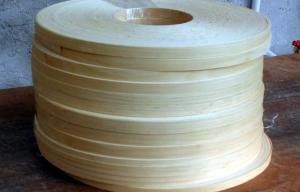 China Slice Cut Okoume Veneer Edge Banding Natural 0.5mm Thickness wholesale