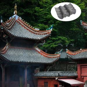 China Antique Matt Chinese Clay Roof Tiles Heatproof wholesale