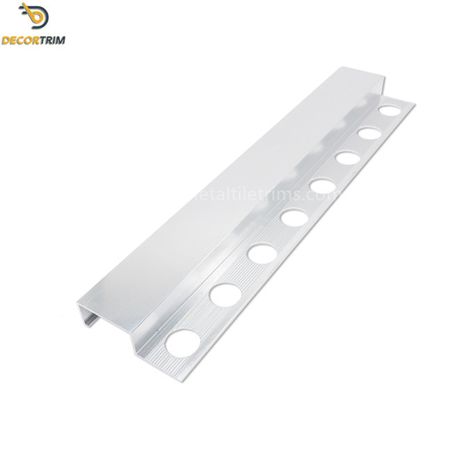 Box Shape Stair Nosing Tile Trim For Stair Edge Protection Decoration