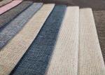 Dyed Polyester Woven Fabric 260gsm Plain Grey Upholstery Textile
