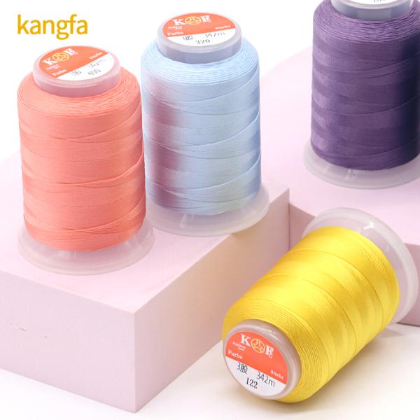 100% Polyester Chemical Resistance Sewing Thread for Leather 30g Strength Polyester