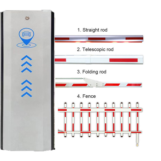 Outdoor Residential Access Control Barrier Gate 140W For Secure Parking