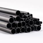1x 50mm OD x 47mm ID x 100mm 3K Carbon Fibre Tube Roll-Wrapped