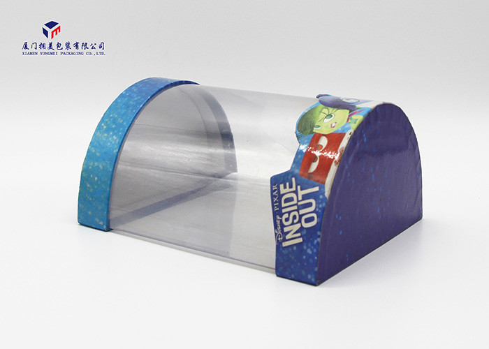 Semicircular Plastic Cylinder Packaging Tubes Unique Design For Bath Gift Set
