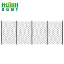 China Silver Post Chain Link Temporary Fence Hot Dip Galvanized wholesale