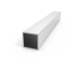 China Polished Brushed 0.8mm Aluminium Square Tube 6061 wholesale