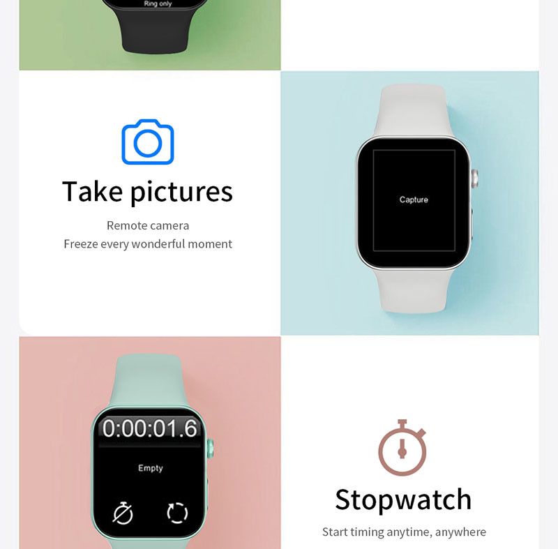 Multi Colors Dm100 Android Smartwatch 4G For Kids Fitbit P68