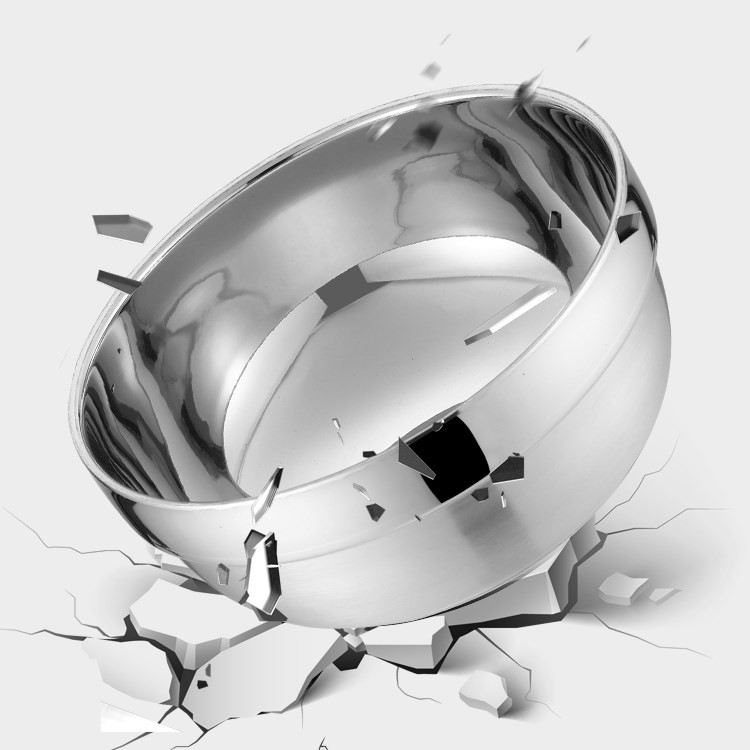 16 / 18cm 304 Stainless Steel Bowl Multipurpose Thickened