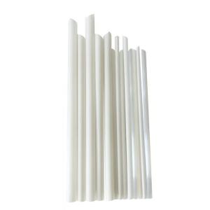China Eco Friendly PLA Cutlery CPLA Drinking Straws 10*190mm Lightweight wholesale
