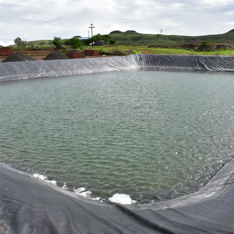 Waterproofing HDPE Geomembrane Pond Liner 45 Mil Suitable for All Sizes of Ponds