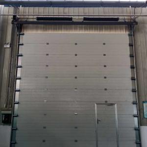 China Industrial Sandswich Panel 0.45mm Sectional Overhead Garage Door wholesale