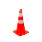 Chile Standard 28inch PVC Road Traffic Cone Flexible Working Safety Barrier Cone