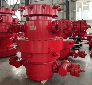 China Flanged Connection Xmas Tree Wellhead Equipped With Ball Valve wholesale