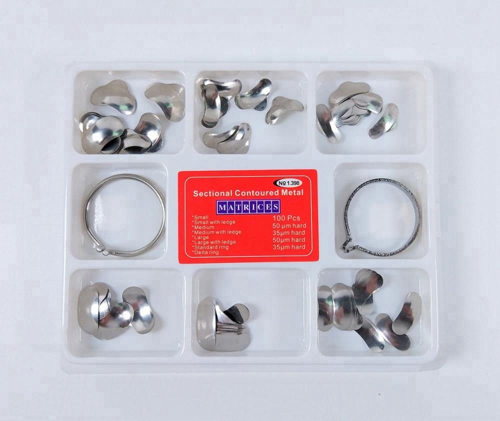 Transparent Temporary Preformed Pre-Crown Matrices Matrix for Dental Tooth Crowns Anterior Posterior Adult Kids Deciduous