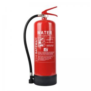 China Red Backpack Water Mist Fire Extinguisher Foam 9L Steel Keeping Fires Under Control wholesale