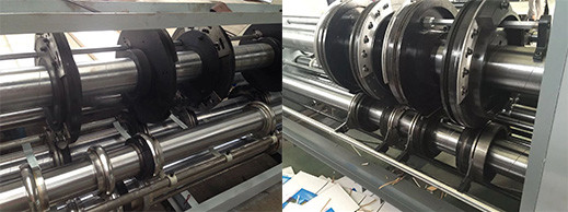 RINO Corrugated Rotary Slotter Machine 40-50 pcs/min CE certificate