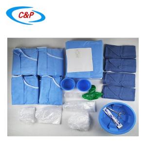 China EO Sterilized Angiography Disposable Patient Drapes Angio Pack custom wholesale