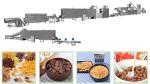 Extrusion Press Corn Flakes Production Line / Cornflakes Making Machine