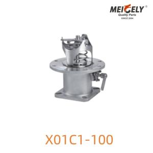 China X01C1-100 Stainless Steel Tank Truck Bottom Valve Secure Sealing System wholesale
