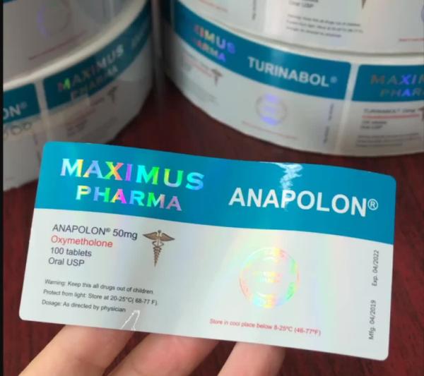 Maximus Pharma 10ml Vial Labels And Boxes For Boldenone Undecylenate USP 250mg