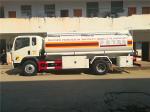 10000L Fuel Dispenser Truck 10cbm Carbon Steel Oil Tanker Truck HOWO