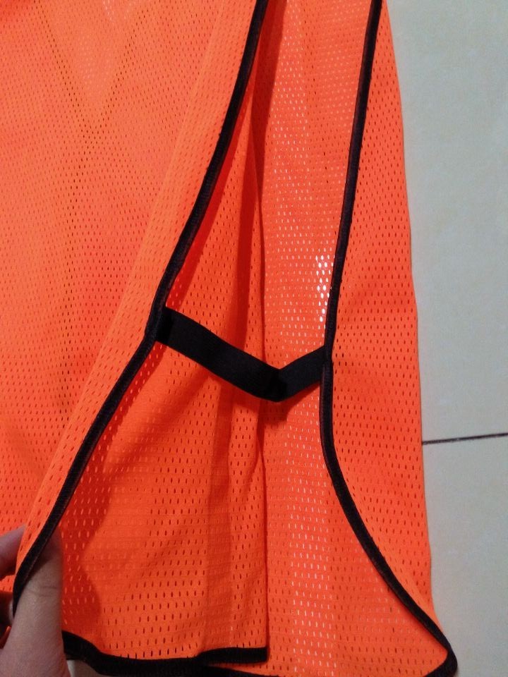Unisex Mesh PVC Reflective Tape Safety Vest for Construction Heavy-Duty and Durable
