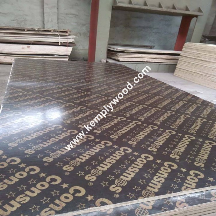 18MM brown film faced plywood, phenolic & wbp brown film faced plywood,brown film faced plywood made in linyi