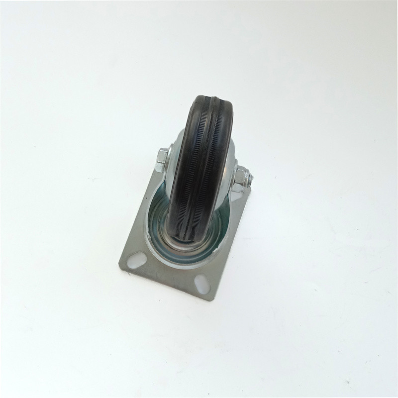 4Inch 500KG Swivel Light Duty Caster Wheels Rigid Stem