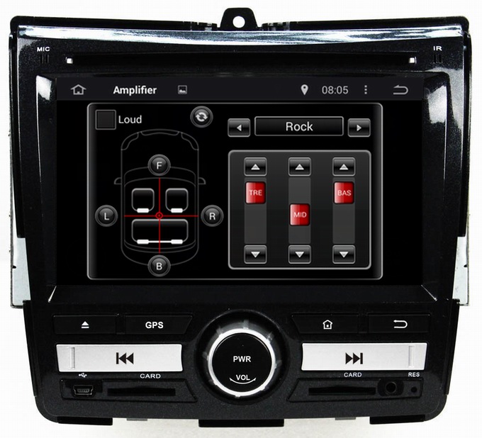 Ouchuangbo DVD GPS Navigation iPod USB 3G Wifi for Honda city 2008-2011 Android 4.4 OS