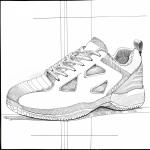 Lace Up Slip On Children'S Tennis Shoes Lightweight And Breathable