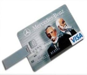 Quality Promotion Gift Credit Card USB Flash Drive with Free Sample for sale