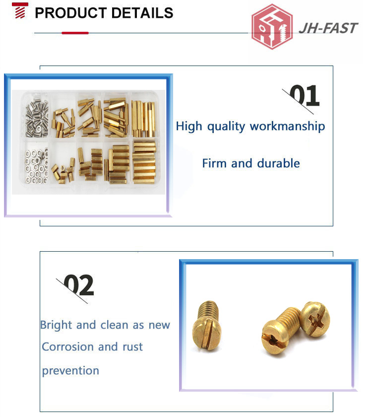 100% Inspection ISO9001 2015 Precision M3 M4 Thread Hex Female Male Standoff Spacer
