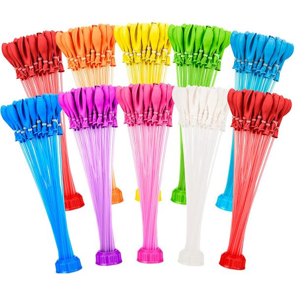 350 Rapid-Fill Crazy Color Water Balloons 10 Pack Make a Splash at Your Outdoor