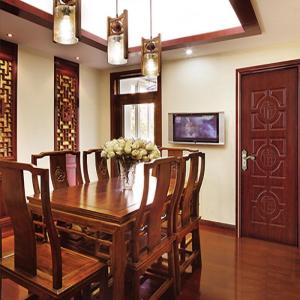 China Commercial Waterproof WPC Bathroom Doors Termite Proof PVC WPC Door wholesale