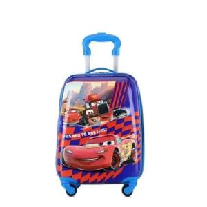 China Waterproof Zippered Trolley Bag Cartoon , Practical Childrens Suitcases On Wheels wholesale