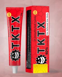 China Red 40% TKTX Numbing Cream 10g Strongest Muscle Pain Relief Cream wholesale