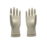 White Waterproof 300mm 50g Rubber Cleaning Gloves