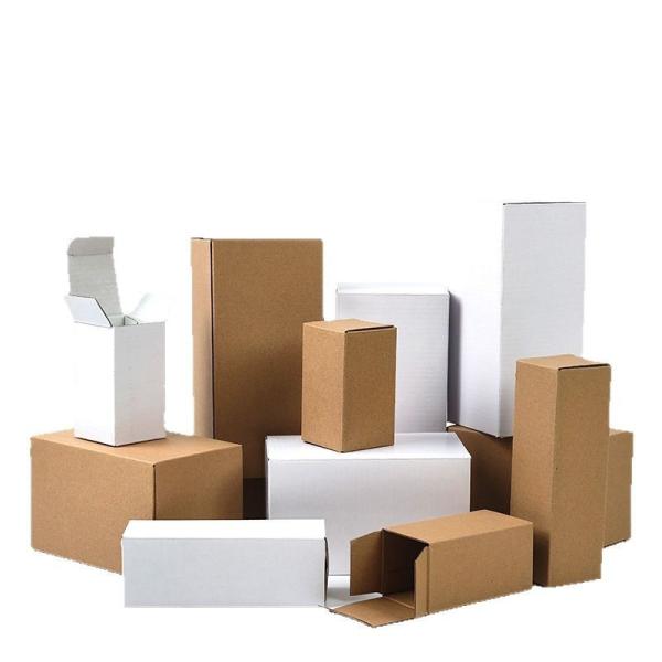 White Cardboard Packaging Paper Box Custom Logo Cosmetic Packaging Box Stylish