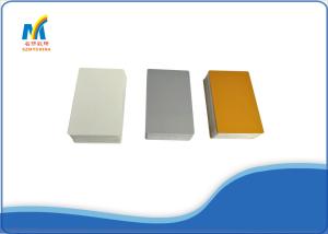 China Modern Square Metal Business Cards Aluminum With Customized Logo 86*54 Mm wholesale