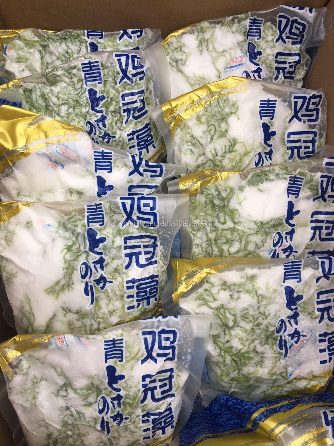 FROZEN Dried Seaweed Tosaka In Red Green Style Flavored Seasoned