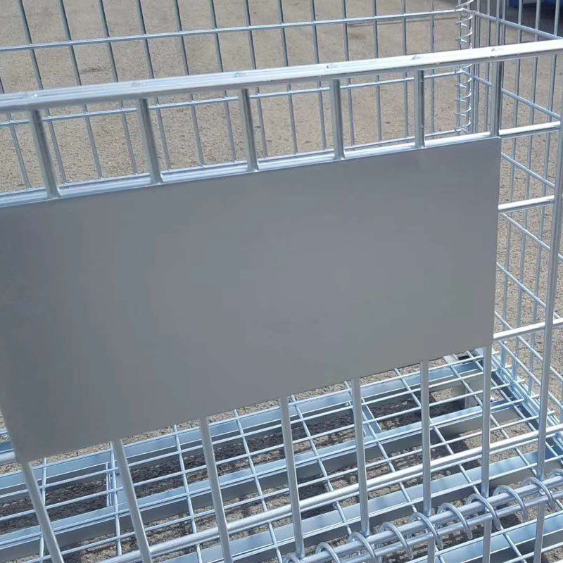 Customized Wire Mesh Storage Cages Industrial Wire Metal Mesh Container