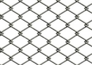 China chainlink cyclone wire diamond fencing price mesh fence chain link fence privacy netting wholesale