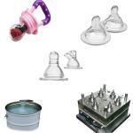 Low Shrinkage Food Grade 500% Pacifier Clear Silicone Rubber