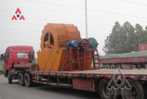 China Large Capacity Spiral Sand Washer Machine For Construction wholesale