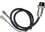 Plug Resistant M16 2 Pin 500mm Overmolded Cable Assembly