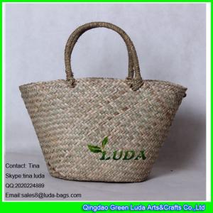 China LDSC-030 2016 classical handmade natural seagrass straw basket bag wholesale